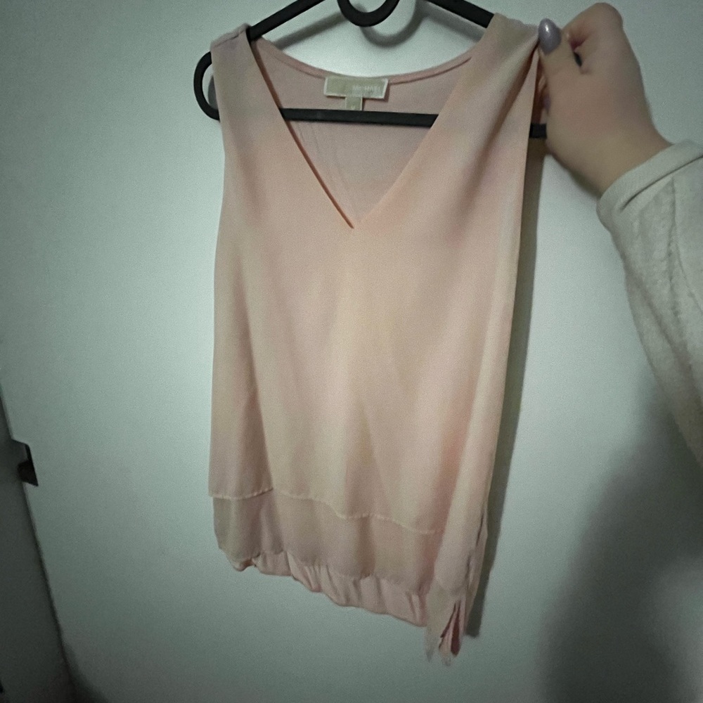 Pink Sleeveless Top (Michael Kor)